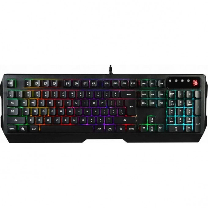 Клавиатура A4TECH BLOODY NEON MULTIMEDIA FOR GAMER LED USB черная Q135 Клавиатура A4TECH BLOODY NEON MULTIMEDIA FOR GAMER LED USB черная Q135