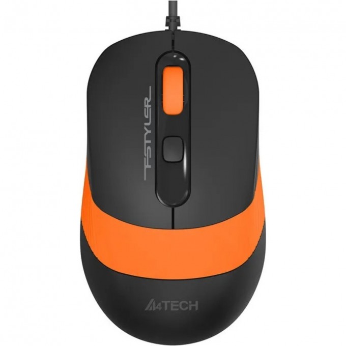 Мышь A4TECH FSTYLER FM10S оптическая 1600dpi USB черно-оранжевый FM10S USB ORANGE Мышь A4TECH FSTYLER FM10S оптическая 1600dpi USB черно-оранжевый FM10S USB ORANGE